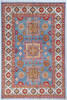 Kazak Blue Hand Knotted 55 X 82  Area Rug 700-147756 Thumb 0