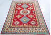 Kazak Red Hand Knotted 59 X 83  Area Rug 700-147766 Thumb 1