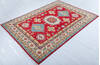 Kazak Red Hand Knotted 59 X 83  Area Rug 700-147766 Thumb 2