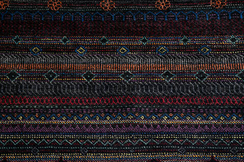 Chobi Black Hand Knotted 81 X 100  Area Rug 700-147954 Image 5