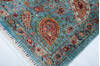 Chobi Green Hand Knotted 61 X 82  Area Rug 700-148012 Thumb 4