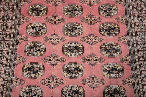 Bokhara Red Hand Knotted 41 X 511  Area Rug 700-148068 Image 4