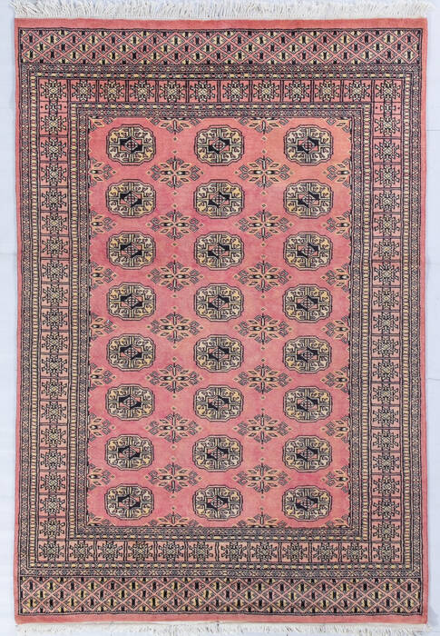 Bokhara Red Hand Knotted 41 X 511  Area Rug 700-148068 Image 0