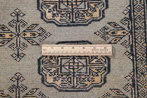 Bokhara Green Hand Knotted 48 X 610  Area Rug 700-148118 Image 3