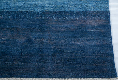Gabbeh Blue Hand Knotted 67 X 97  Area Rug 700-148130 Image 3