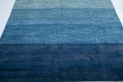 Gabbeh Blue Hand Knotted 67 X 97  Area Rug 700-148130 Image 4