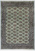 Bokhara Green Hand Knotted 48 X 65  Area Rug 700-148193 Thumb 0