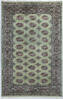 Bokhara Green Hand Knotted 41 X 64  Area Rug 700-148194 Thumb 0