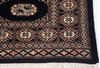 Bokhara Black Hand Knotted 41 X 59  Area Rug 700-148198 Thumb 4