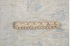 Chobi Light Blue Hand Knotted 82 X 100  Area Rug 700-148204 Thumb 8