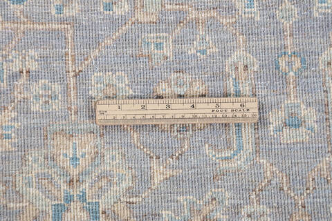 Chobi Light Gray Hand Knotted 410 X 610  Area Rug 700-148208 Image 7