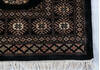 Bokhara Black Hand Knotted 42 X 60  Area Rug 700-148227 Thumb 4