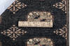 Bokhara Black Hand Knotted 42 X 60  Area Rug 700-148227 Thumb 6