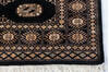 Bokhara Black Hand Knotted 44 X 510  Area Rug 700-148228 Thumb 4