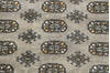 Bokhara Light Gray Hand Knotted 42 X 58  Area Rug 700-148242 Thumb 3