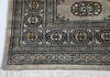 Bokhara Light Gray Hand Knotted 42 X 58  Area Rug 700-148242 Thumb 4
