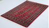 Bokhara Red Hand Knotted 41 X 510  Area Rug 700-148257 Thumb 2