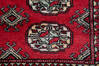 Bokhara Red Hand Knotted 41 X 61  Area Rug 700-148258 Thumb 5
