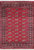Bokhara Red Hand Knotted 42 X 510  Area Rug 700-148260 Thumb 0