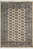 Bokhara Beige Hand Knotted 42 X 60  Area Rug 700-148261 Thumb 0