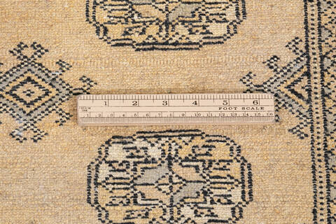 Bokhara Beige Hand Knotted 58 X 84  Area Rug 700-148271 Image 7