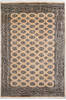 Bokhara Beige Hand Knotted 58 X 84  Area Rug 700-148271 Thumb 0