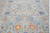 Chobi Light Blue Hand Knotted 81 X 104  Area Rug 700-148294 Thumb 3