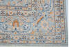 Chobi Light Blue Hand Knotted 81 X 104  Area Rug 700-148294 Thumb 5