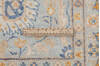 Chobi Light Blue Hand Knotted 81 X 104  Area Rug 700-148294 Thumb 7