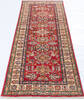Kazak Red Runner Hand Knotted 27 X 68  Area Rug 700-148311 Thumb 1