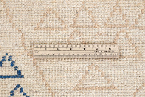 Moroccan Beige Hand Knotted 52 X 82  Area Rug 700-148313 Image 7