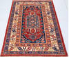 Kazak Red Hand Knotted 30 X 50  Area Rug 700-148317 Thumb 1