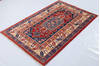Kazak Red Hand Knotted 30 X 50  Area Rug 700-148317 Thumb 2