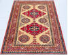 Kazak Beige Hand Knotted 33 X 410  Area Rug 700-148322 Thumb 1