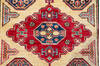 Kazak Beige Hand Knotted 33 X 410  Area Rug 700-148322 Thumb 5