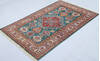 Kazak Green Hand Knotted 33 X 51  Area Rug 700-148325 Thumb 2