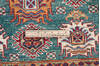 Kazak Green Hand Knotted 33 X 51  Area Rug 700-148325 Thumb 7