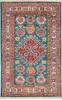 Kazak Green Hand Knotted 33 X 51  Area Rug 700-148325 Thumb 0