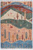 Kazak Multicolor Hand Knotted 33 X 410  Area Rug 700-148329 Thumb 0