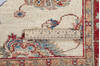 Chobi Beige Hand Knotted 31 X 44  Area Rug 700-148335 Thumb 5