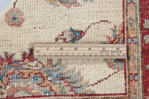 Chobi Beige Hand Knotted 31 X 47  Area Rug 700-148336 Image 6