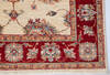 Chobi Beige Hand Knotted 31 X 47  Area Rug 700-148336 Thumb 4