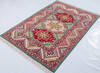 Kazak Green Hand Knotted 34 X 410  Area Rug 700-148343 Thumb 2