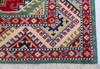Kazak Green Hand Knotted 34 X 410  Area Rug 700-148343 Thumb 5