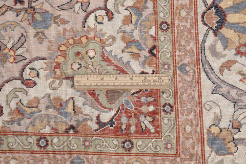 Pak-Persian Black Hand Knotted 82 X 105  Area Rug 700-148346 Image 7