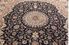 Pak-Persian Black Hand Knotted 82 X 105  Area Rug 700-148346 Thumb 3