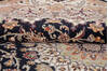 Pak-Persian Black Hand Knotted 82 X 105  Area Rug 700-148346 Thumb 6
