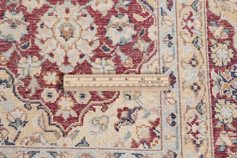 Pak-Persian Blue Hand Knotted 81 X 105  Area Rug 700-148347 Image 7