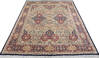 Pak-Persian Blue Hand Knotted 81 X 105  Area Rug 700-148347 Thumb 1