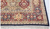 Pak-Persian Blue Hand Knotted 81 X 105  Area Rug 700-148347 Thumb 4